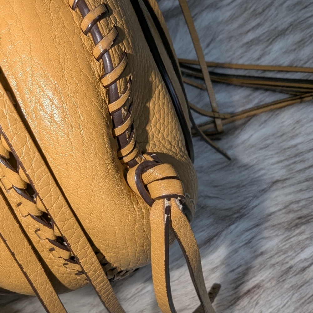 1941 Saddle Bag with Whipstitch and Fringe Details - Picture 11 of 16